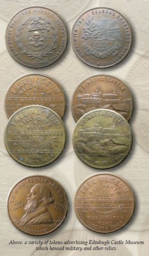 Edinbugh Caatle Museum tokens