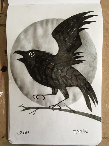 7 Inktober 2016 - The Raven