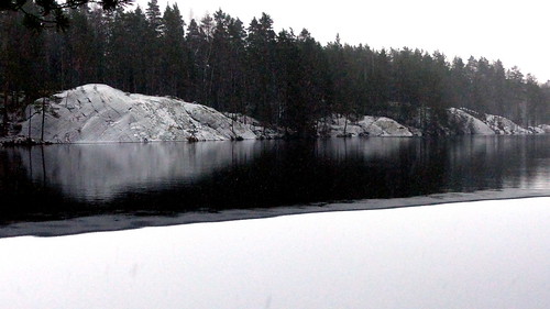 winter lake snow forest espoo finland geotagged december u fin 2014 uusimaa nyland esbo luukki kaitalampi 201412 20141221 geo:lat=6032247228 geo:lon=2466212442