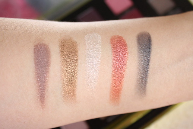 Urban Decay vice3 swatches