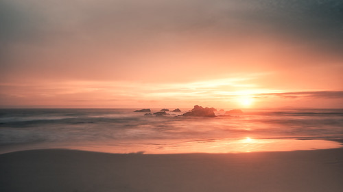 seascape sunrise australia