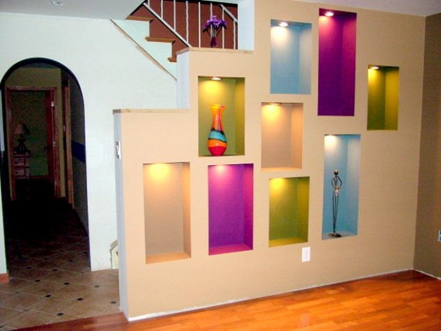 12 Fine Ways How To Design Built in Wall Niches