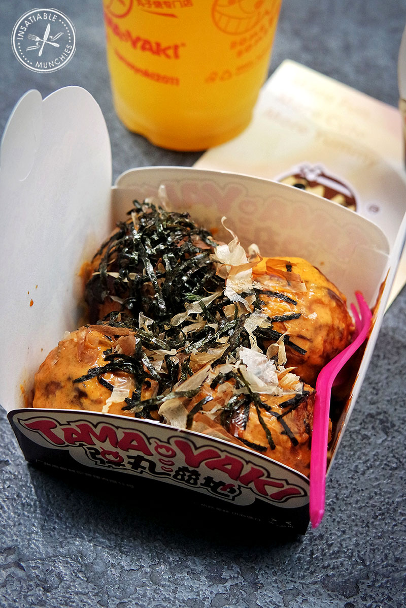 Satay Chicken Takoyaki, $6