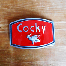 cocky belt buckle