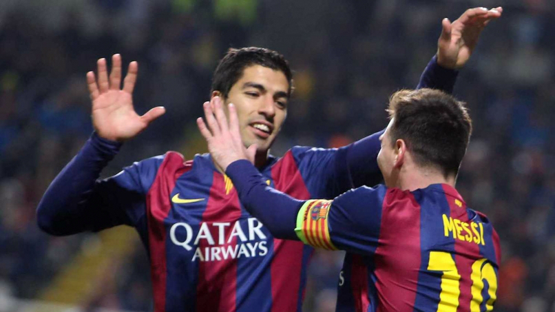 150309_ESP_Barcelona_v_Rayo_Vallecano_6_1_ARG_Lionel_Messi_URU_Luis_Suarez_celebrate_2_LHD