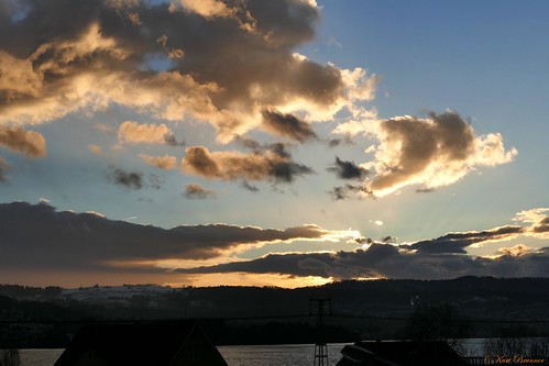 sunset clouds switzerland