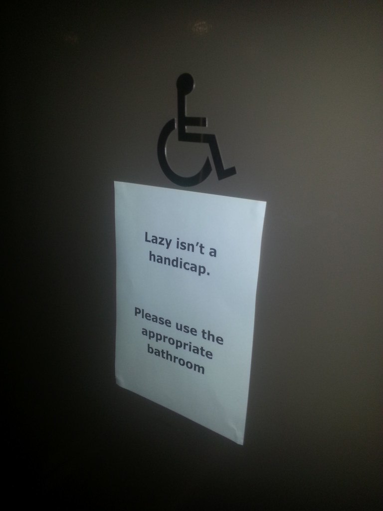 Lazy isn't a handicap