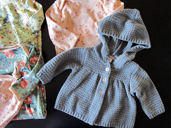 Birch Knits baby gowns