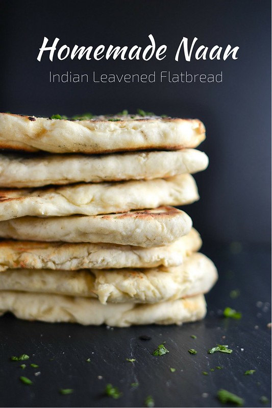 Homemade Naan {Indian Leavened Flatbread} | Things I Made Today