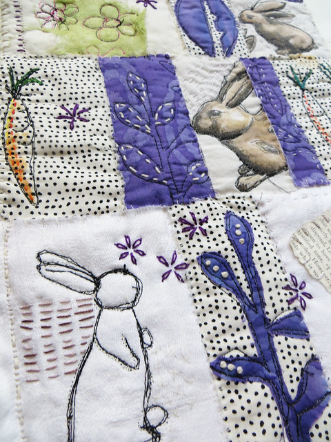 Purple Rabbit ~ detail
