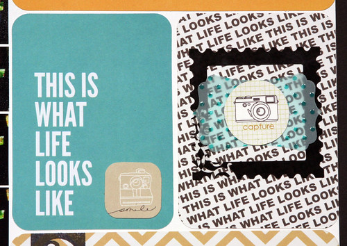 Photo Booth Scrapbook Layout with Project Life Seafoam Edition Core Kit | shirley shirley bo birley Blog