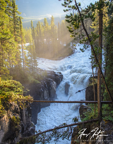 award canadianrockies jaspernationalpark forest waterfall jasper alberta canada ca mlnspcaward