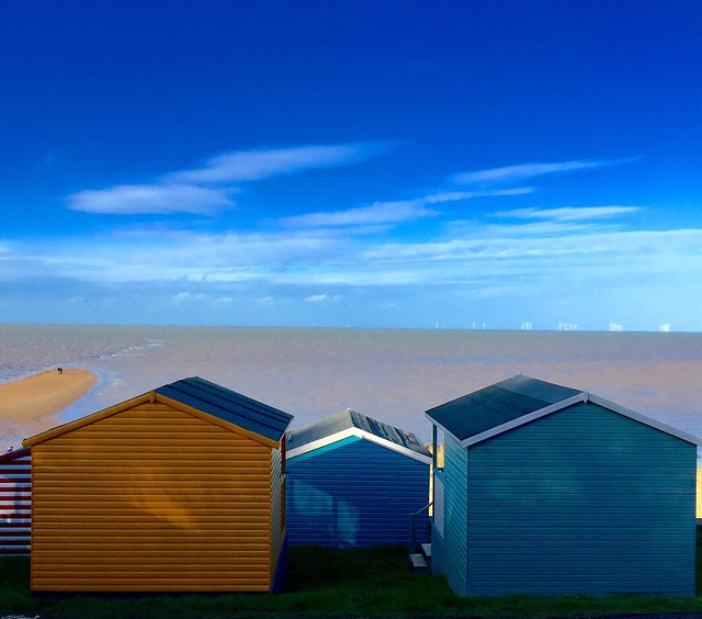 Whitstable beach huts