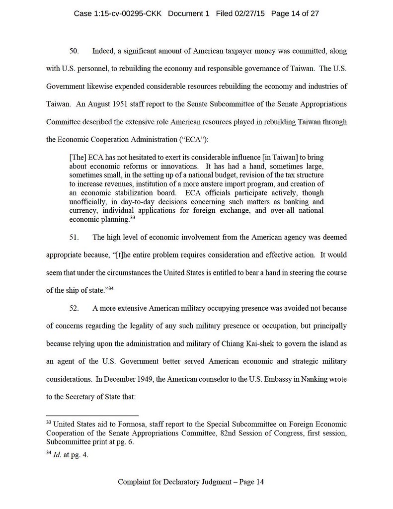 Lin v US and ROC File Stamped Complaint_頁面_14