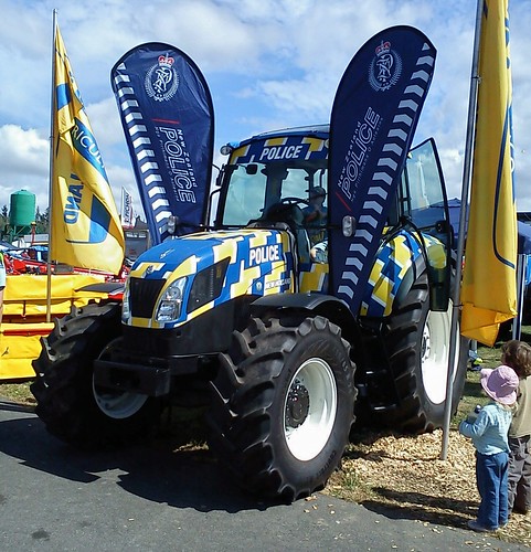nzpolice newholland norwood tractor farm police