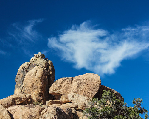 california travel usa cloud nature rock joshuatree