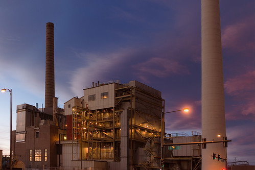 sunset industry clouds 35mm prime nikon colorado industrial factory denver steam 1900 infrastructure powerplant xcelenergy d7100 zunigeneratingstation