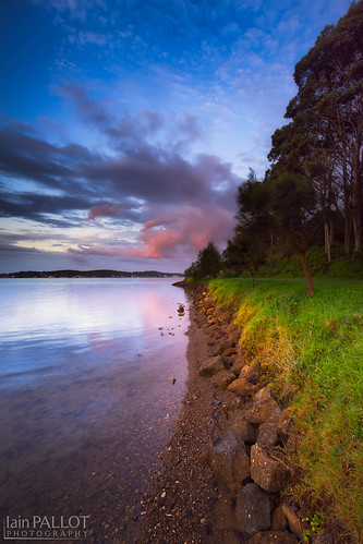 lake clouds sunrise macquarie waterscape waterscenes