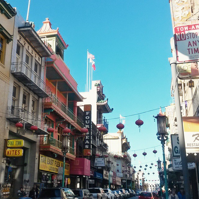 Värikäs Chinatown