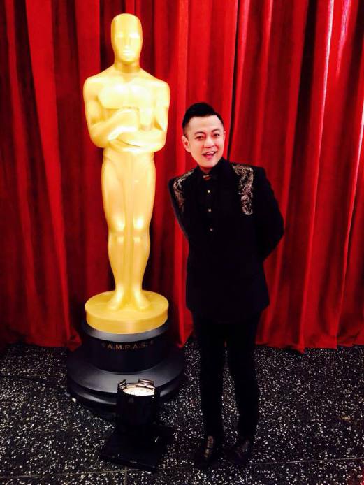 Gambar Aznil Nawawi Di Anugerah Academy Awards Ke-87