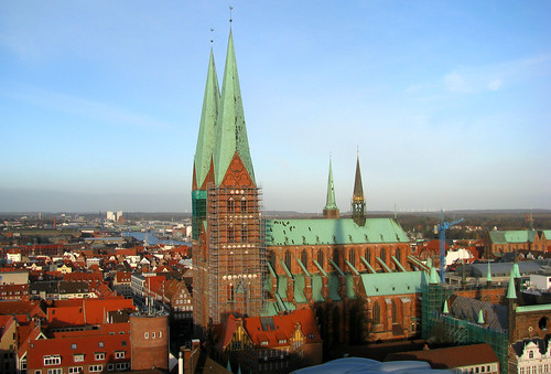 Lübeck skyline
