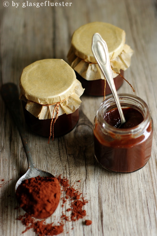 Birnen Schokoladen Marmelade by Glasgeflüster 3 klein