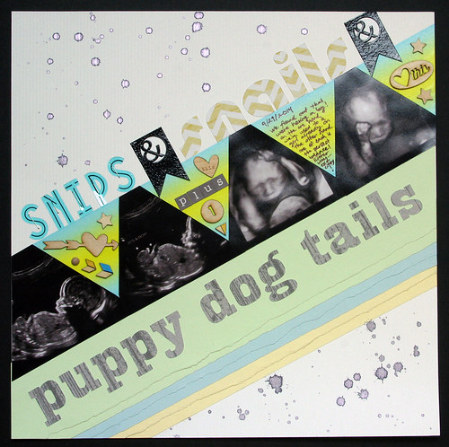 Snips & Snails & Puppy Dog Tails Layout | shirley shirley bo birley Blog