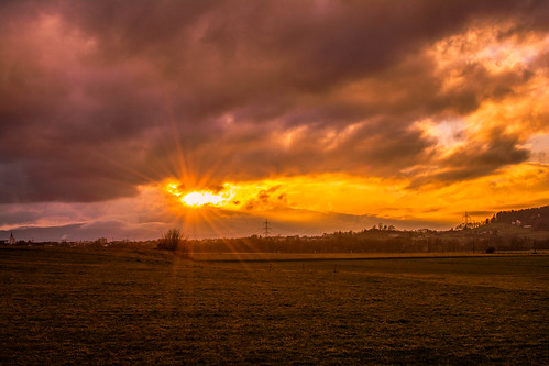 sunset sun weather clouds 35mm austria landscapes österreich nikon f18 knittelfeld murtal d7100