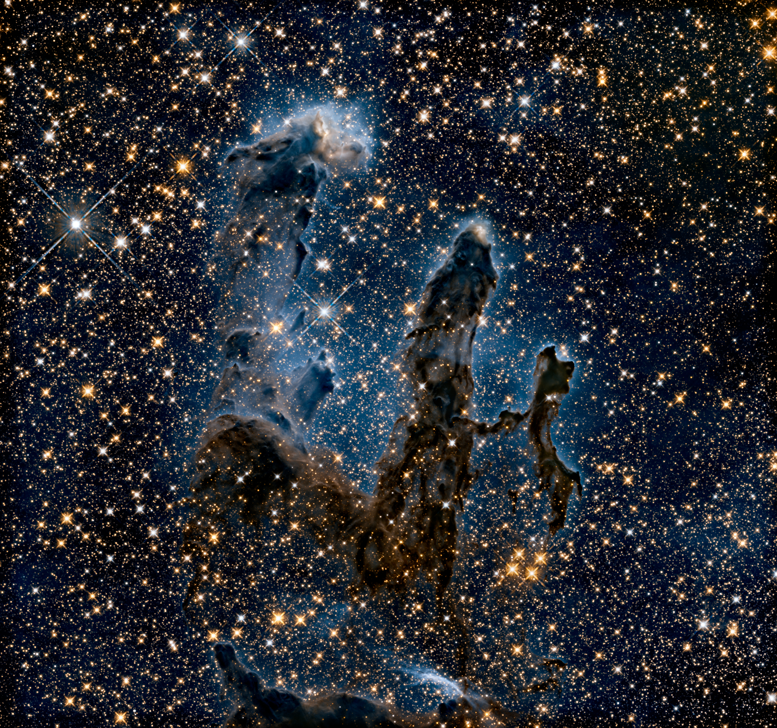 The Iconic 'Pillars of Creation' by NASA