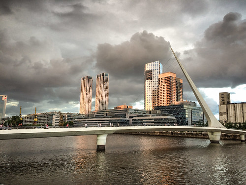 travel argentina buenosaires cloudy puertomadero