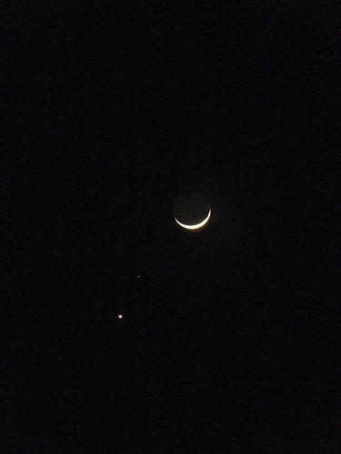 DSCN1103 _ Moon, Mars and Venus