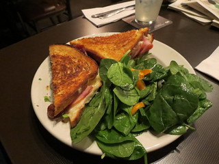 Grilled cheese plus ham