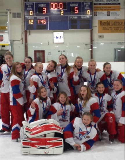 2014-11-09 Saskatoon - U14AA Crossfire win Bronze