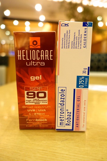 Heliocare Ultra Gel SPF 90 & Robaz
