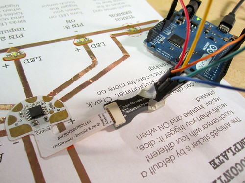 microcontroller circuit sticker template