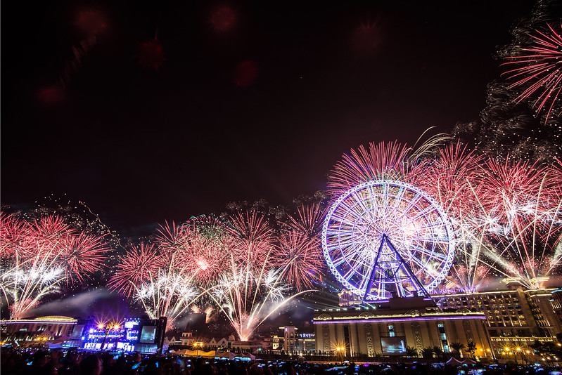 2015 Kaohsiung E-DA World New Year’s Eve fireworks