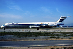Aviaco MD-88 EC-FOF BCN 07/01/2000