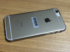 セリアのiPhone6ハードケース クリア