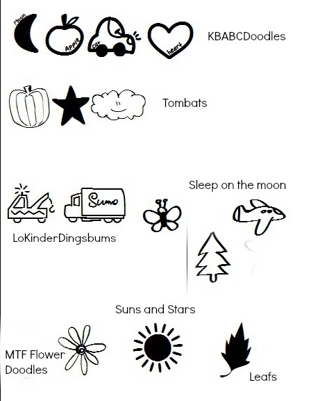 Woodburning symbols