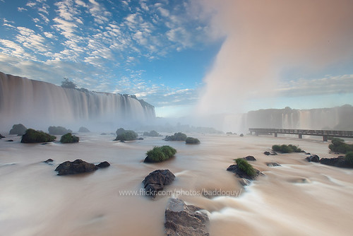 longexposure blue brazil sunlight southamerica water rock horizontal fog outdoors photography smog waterfall nopeople images getty flowing copyspace dramaticsky cloudscape iguacufalls colorimage famousplace beautyinnature paranastate atmosphericmood