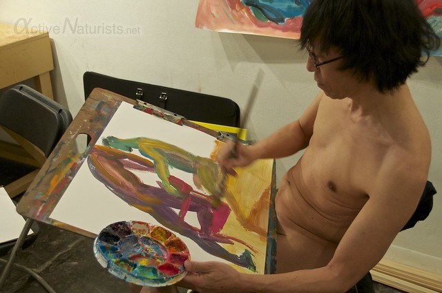 nude male drawing 0002 New York, NY, USA