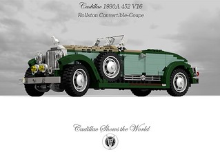 Cadillac 1930 452A V16 Rollston Convertible-Coupe