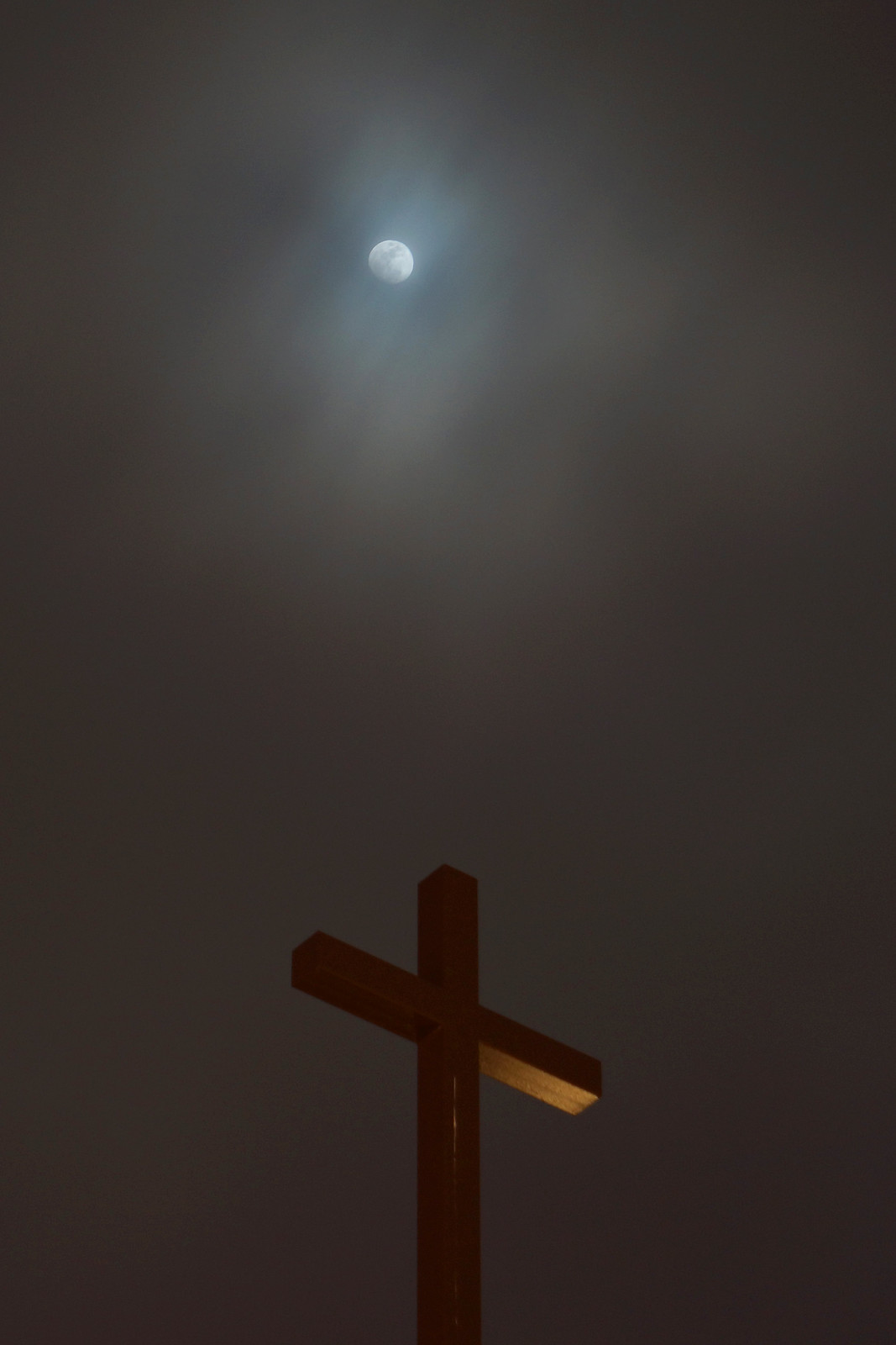 Cross and Moon