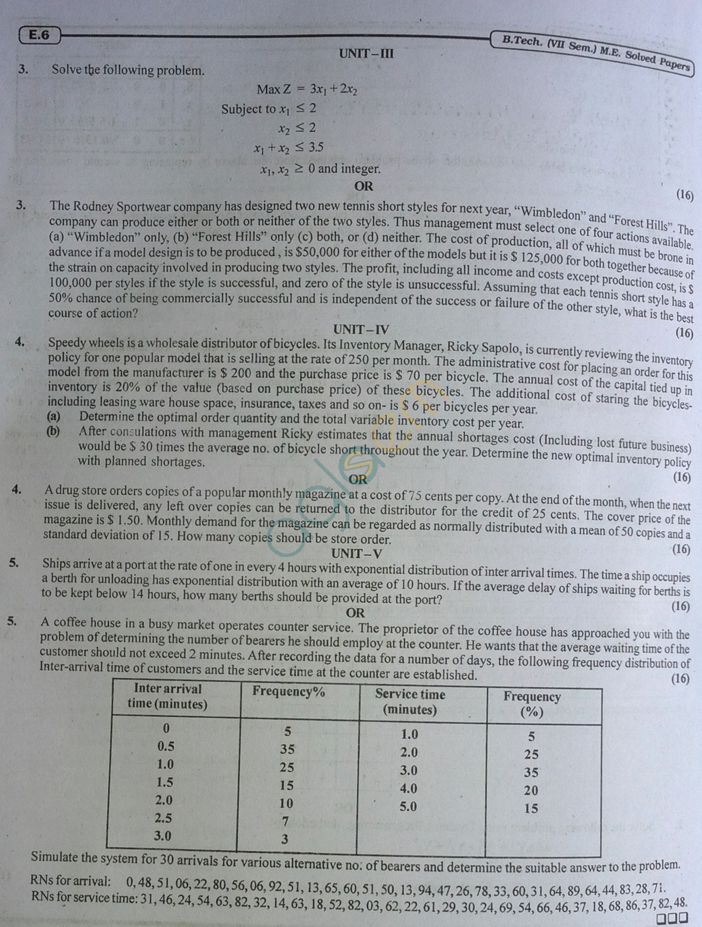 RTU: Question Papers 2013 - 7 Semester - ME - 7E4062