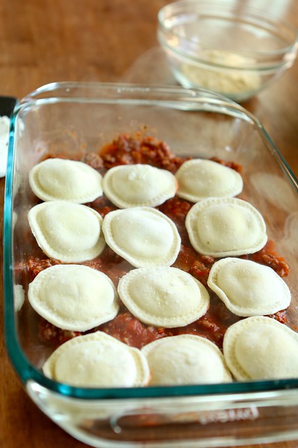 easy sausage ravioli lasagna 
