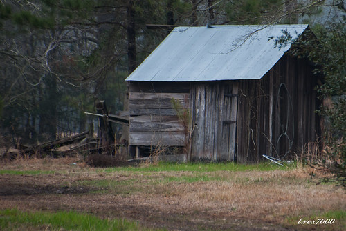 old rural wooden country alabama shed rusty tinroof trex7000