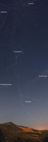 astrofotografía astronomía constelaciones constellations cassiopeia perseus astropho astropicture landscape night paisaje nocturno