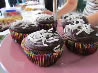 Chocolate Coconut Gluten Freedom Cupcakes