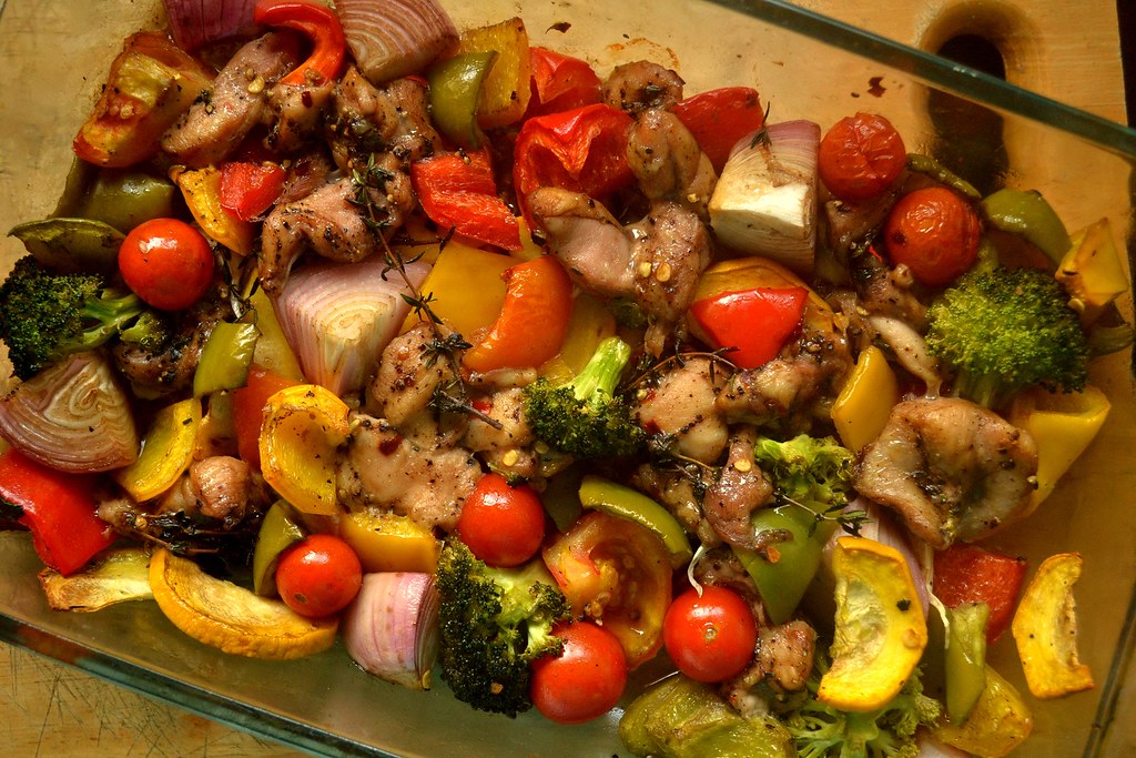 Rustic Tray Baked Chicken