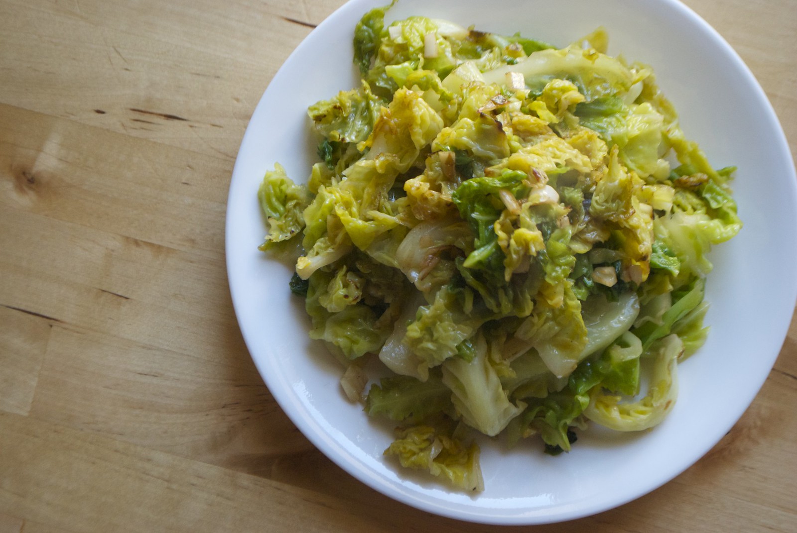 Brown Butter Braised Cabbage